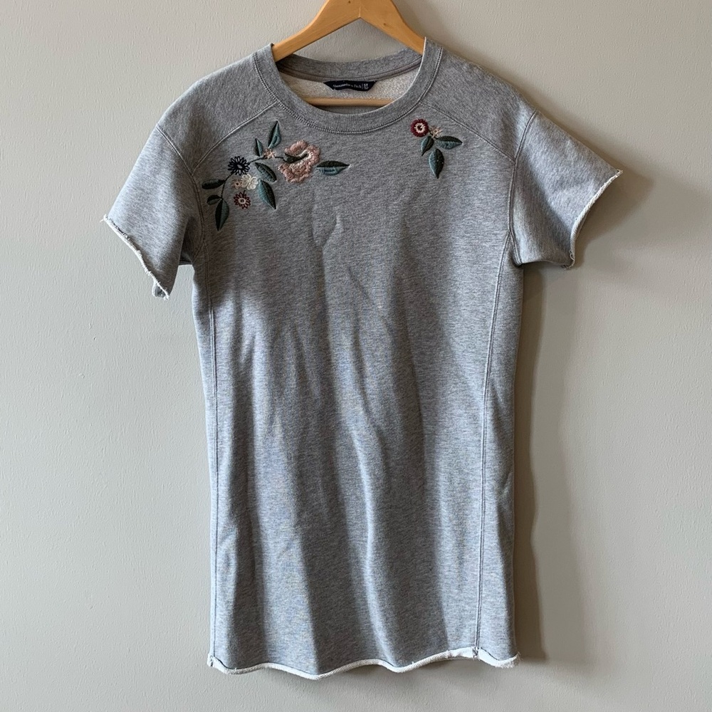 Abercrombie & Fitch Sweater T Shirt Dress - ST